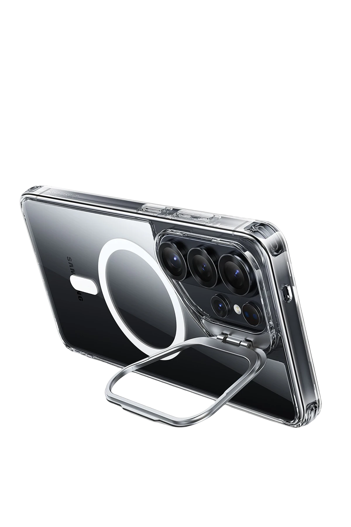 ESR Samsung Galaxy S26 Ultra Classic Hybrid Magsafe Standlı Kapak - Şeffaf