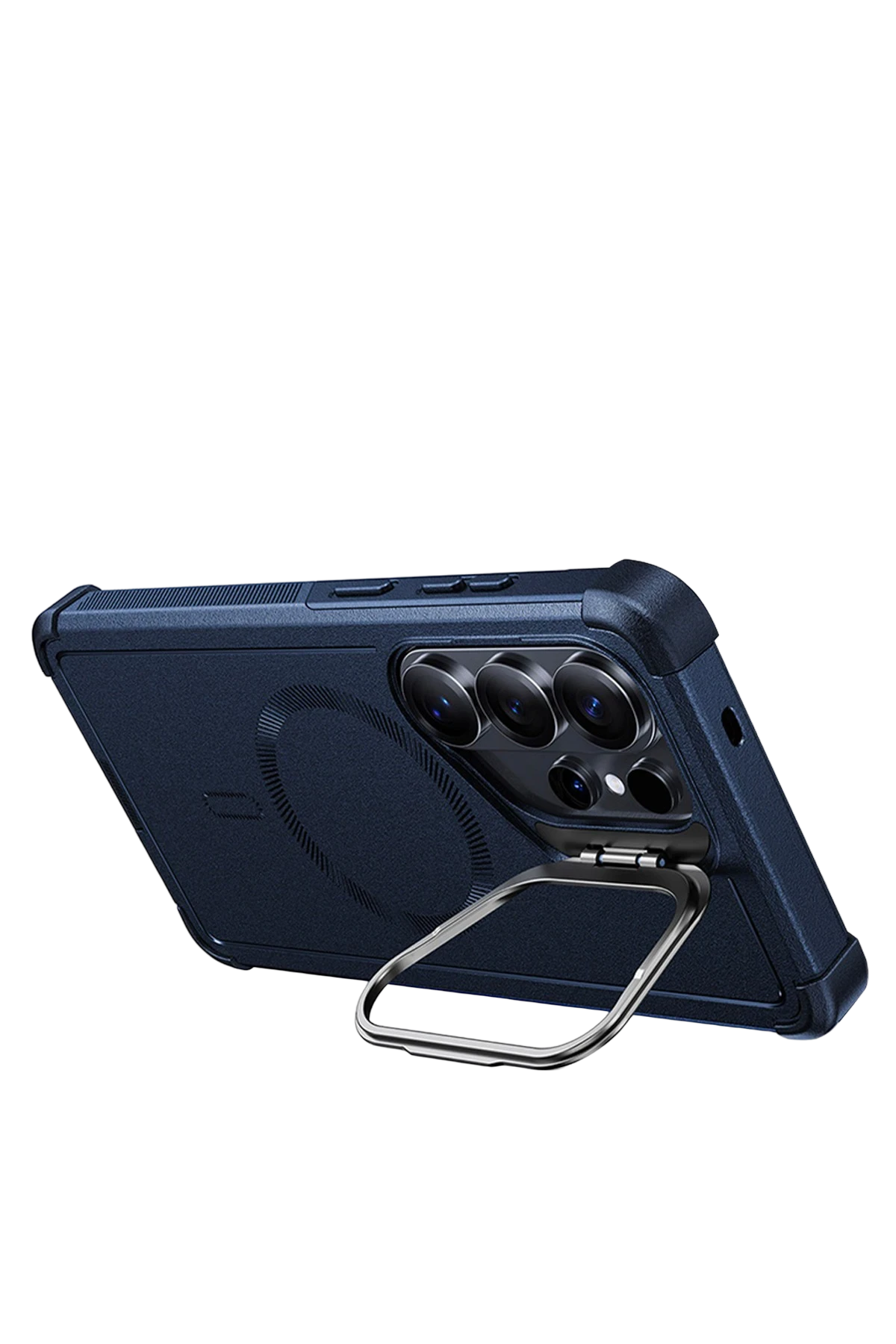 ESR Samsung Galaxy S26 Ultra Cyber Tough Magsafe Stantlı Kapak - Lacivert