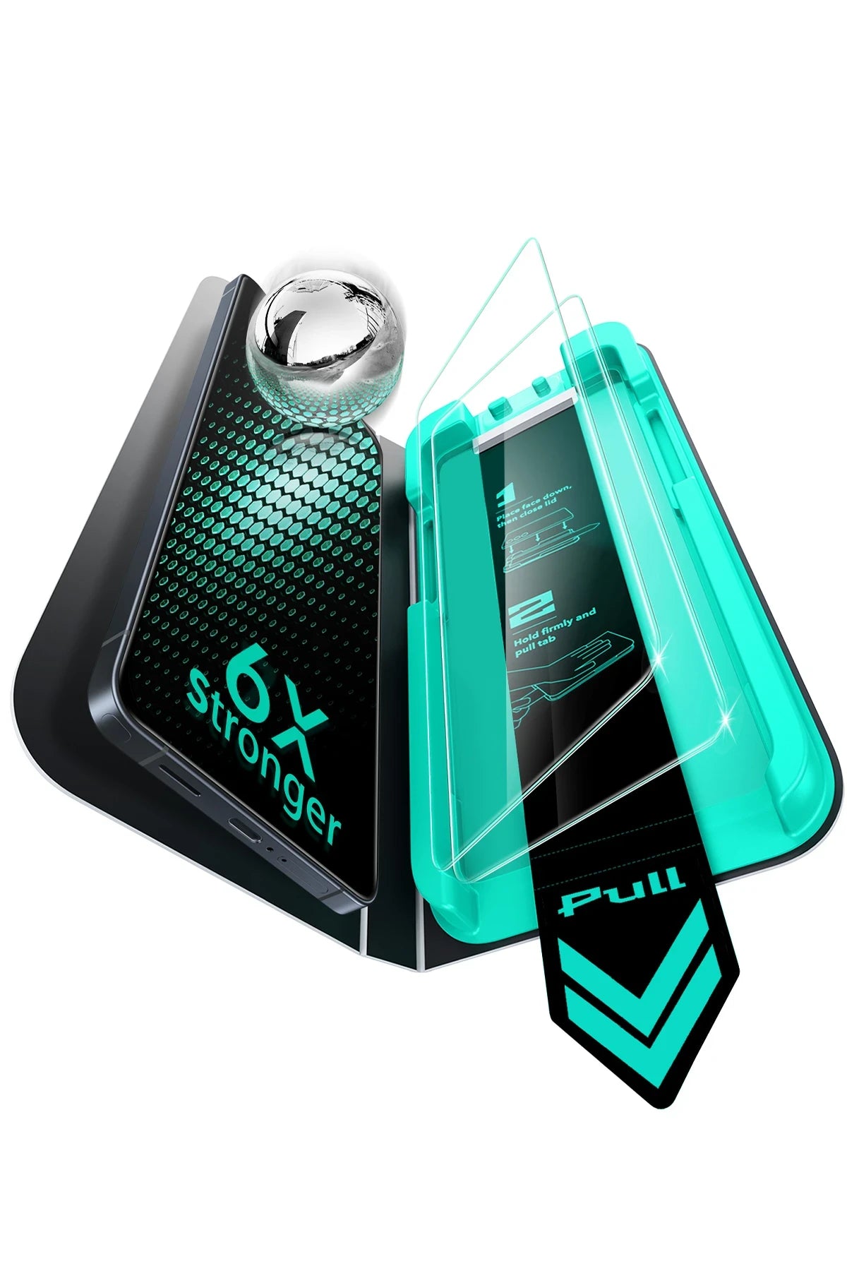 ESR Samsung Galaxy S26 Ultra UltraFit Armorite 2 Adet Cam Ekran Koruyucu - Siyah